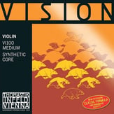 Thomastik Vision Violin String Set 4/4 Silver D, Ball End Medium